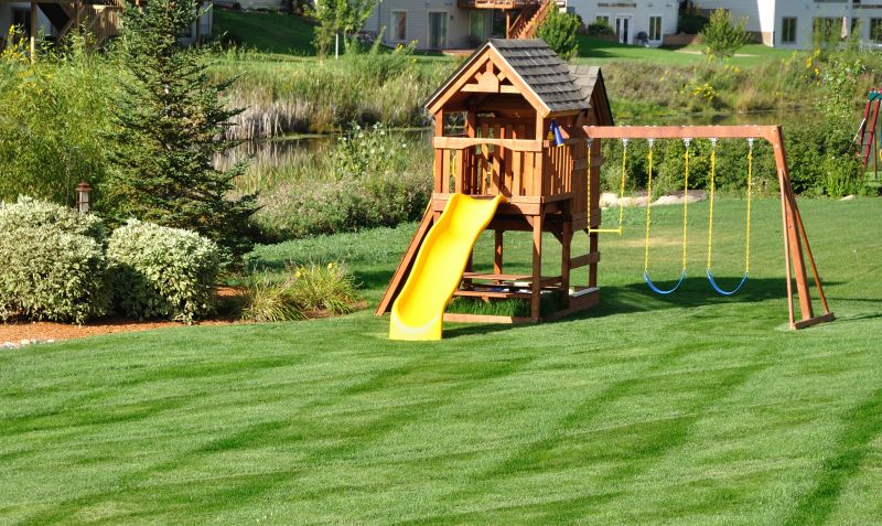 Wooden Swing Set Installation in Boulder, CO