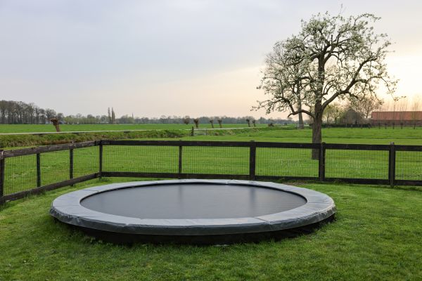 Inground Trampoline Install