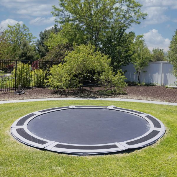 Inground Trampoline Assembly